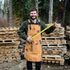 White Duck Work Apron