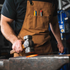 White Duck Work Apron