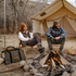 White Duck Rectangle Canvas Firewood Log Carriers