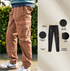 White Duck Cargo Stretch Jogger Pants
