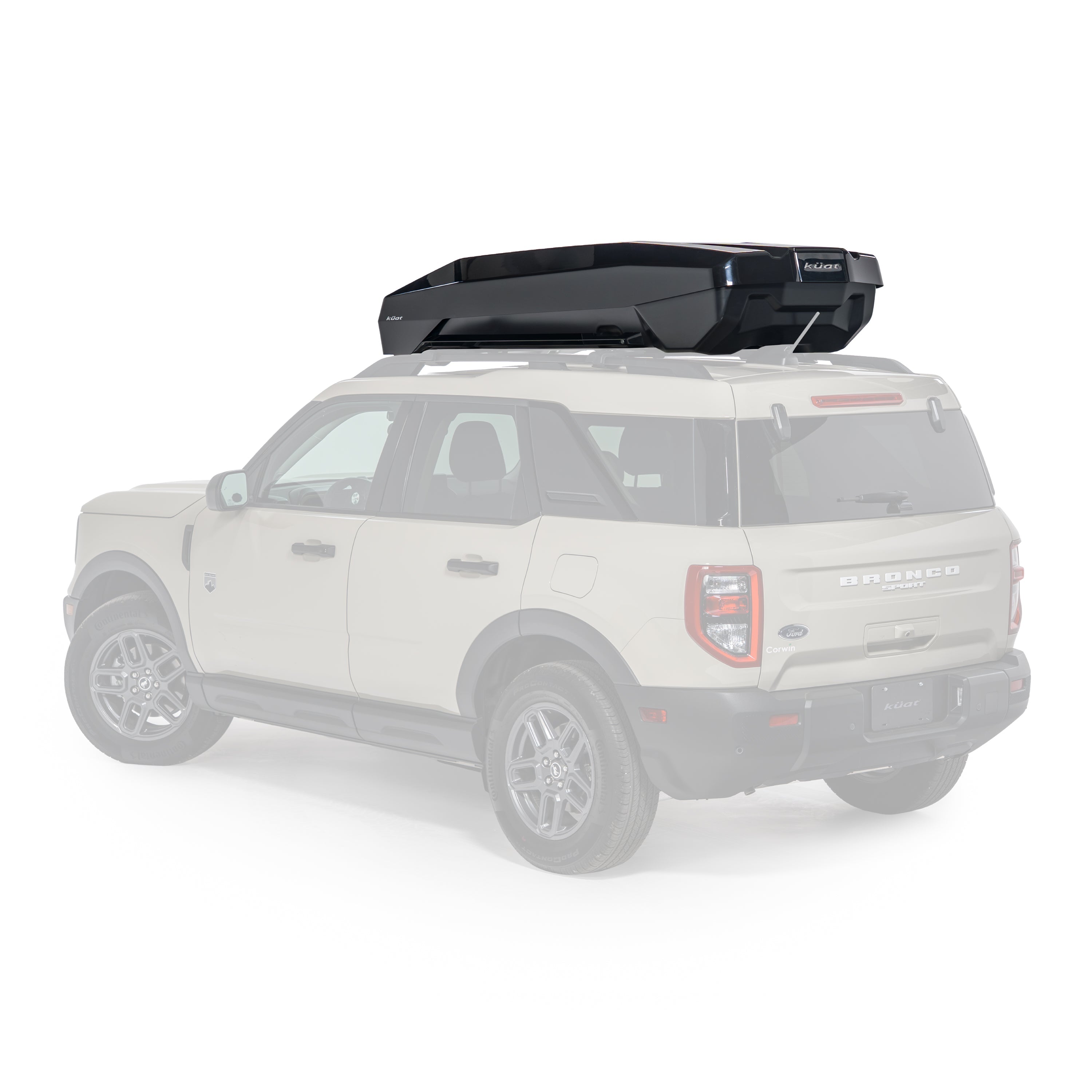 Küat Varial XL roof box in Black/Black — manufacturer photo