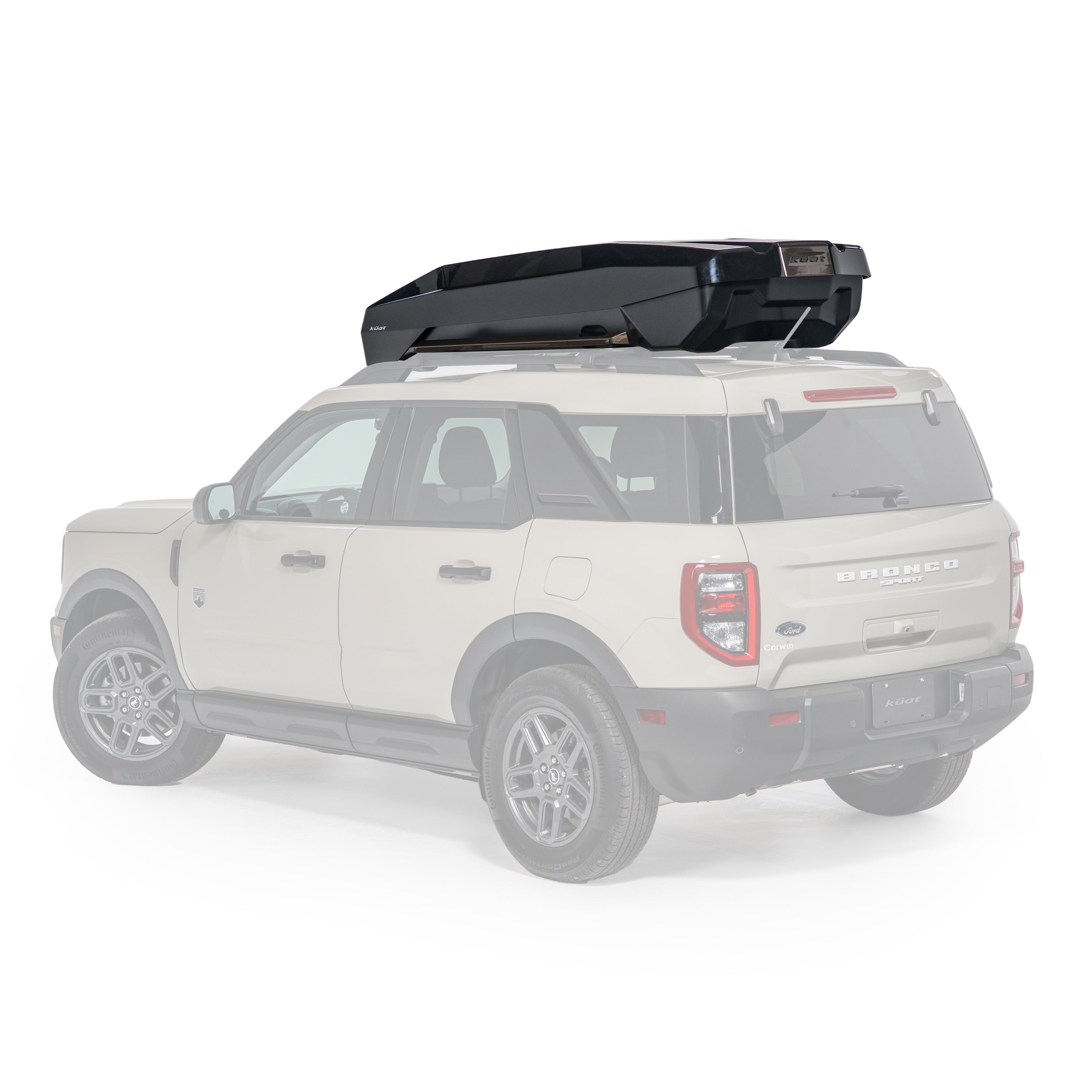 Küat Varial XL roof box in Bronze Metallic — manufacturer photo