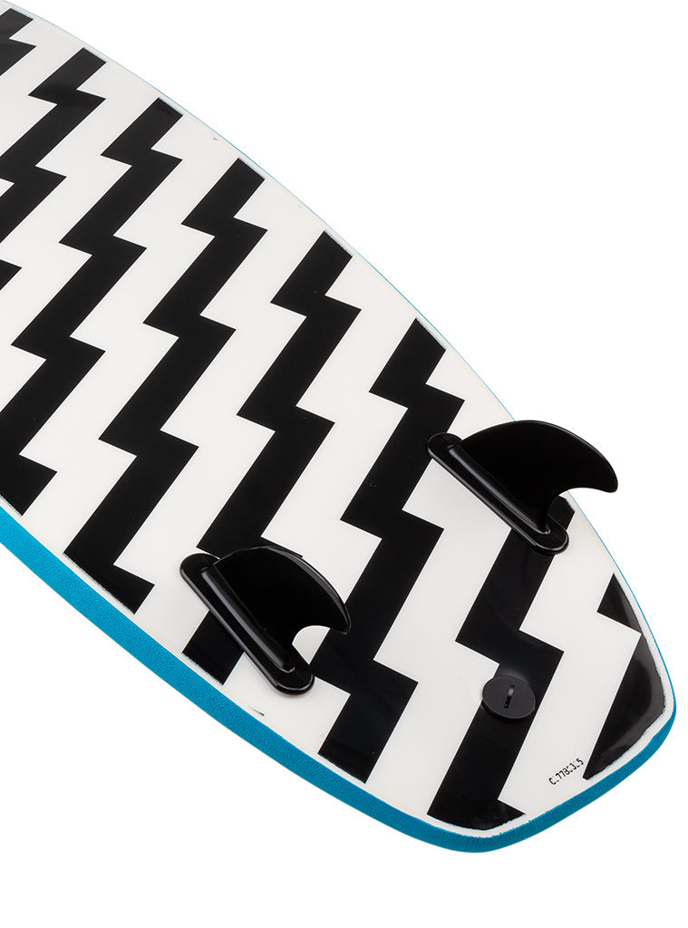 Wave Bandit Performer Mini 4′10″ Twin-Fin Surfboard