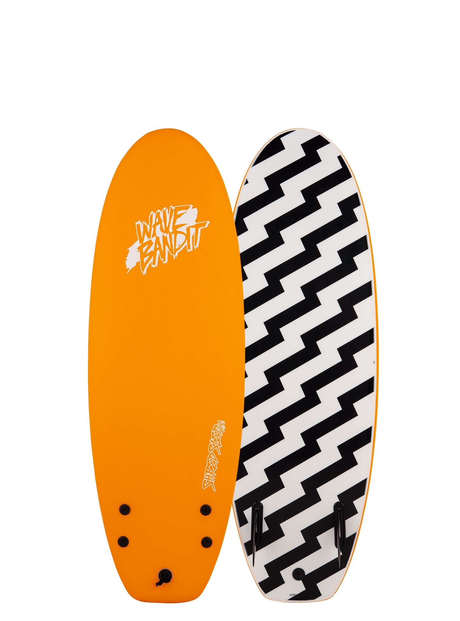 Wave Bandit Performer Mini 4′10″ Twin-Fin Surfboard