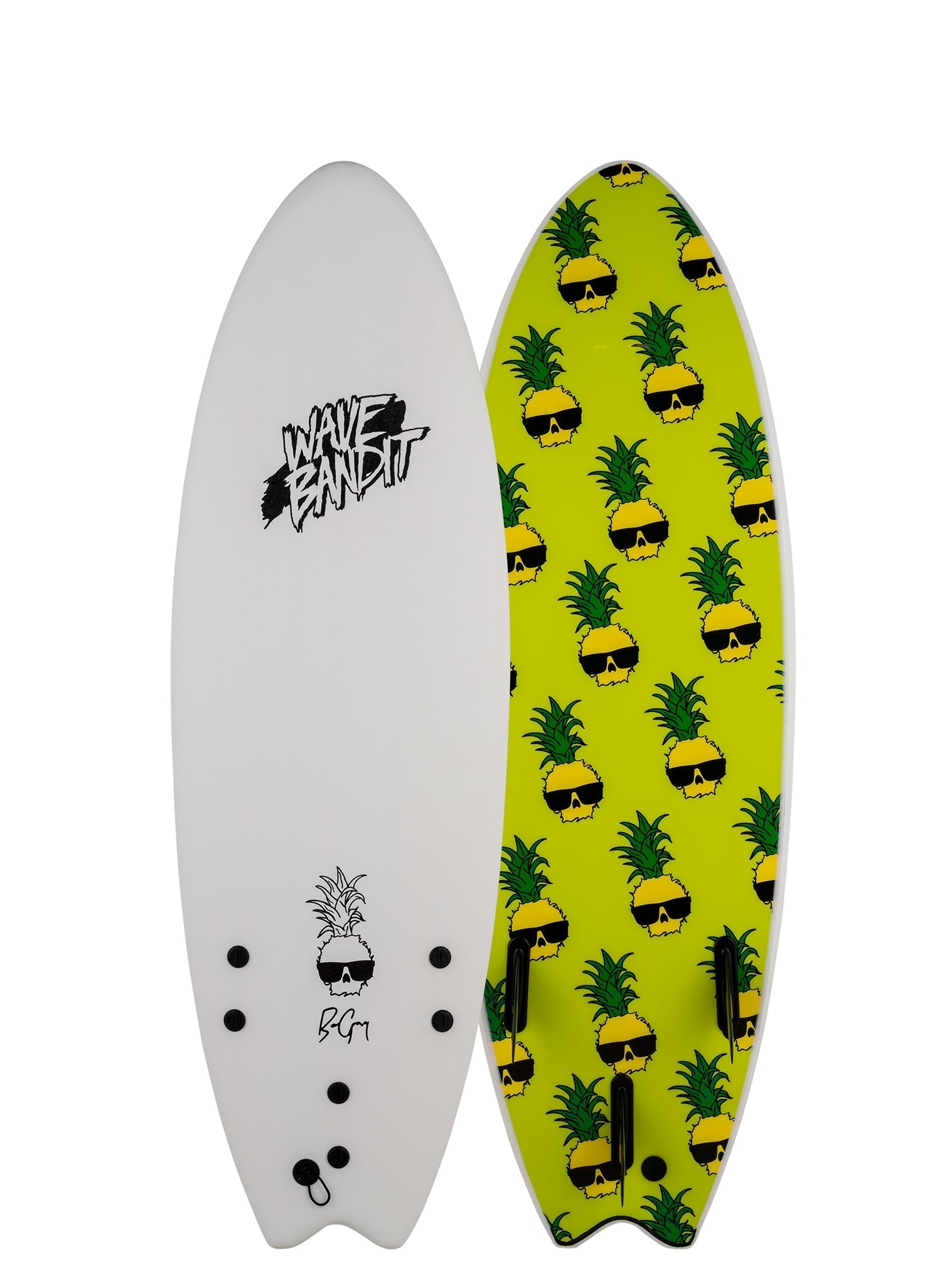 Wave Bandit Ben Gravy Performer Tri-Fin Soft-Top Surfboard