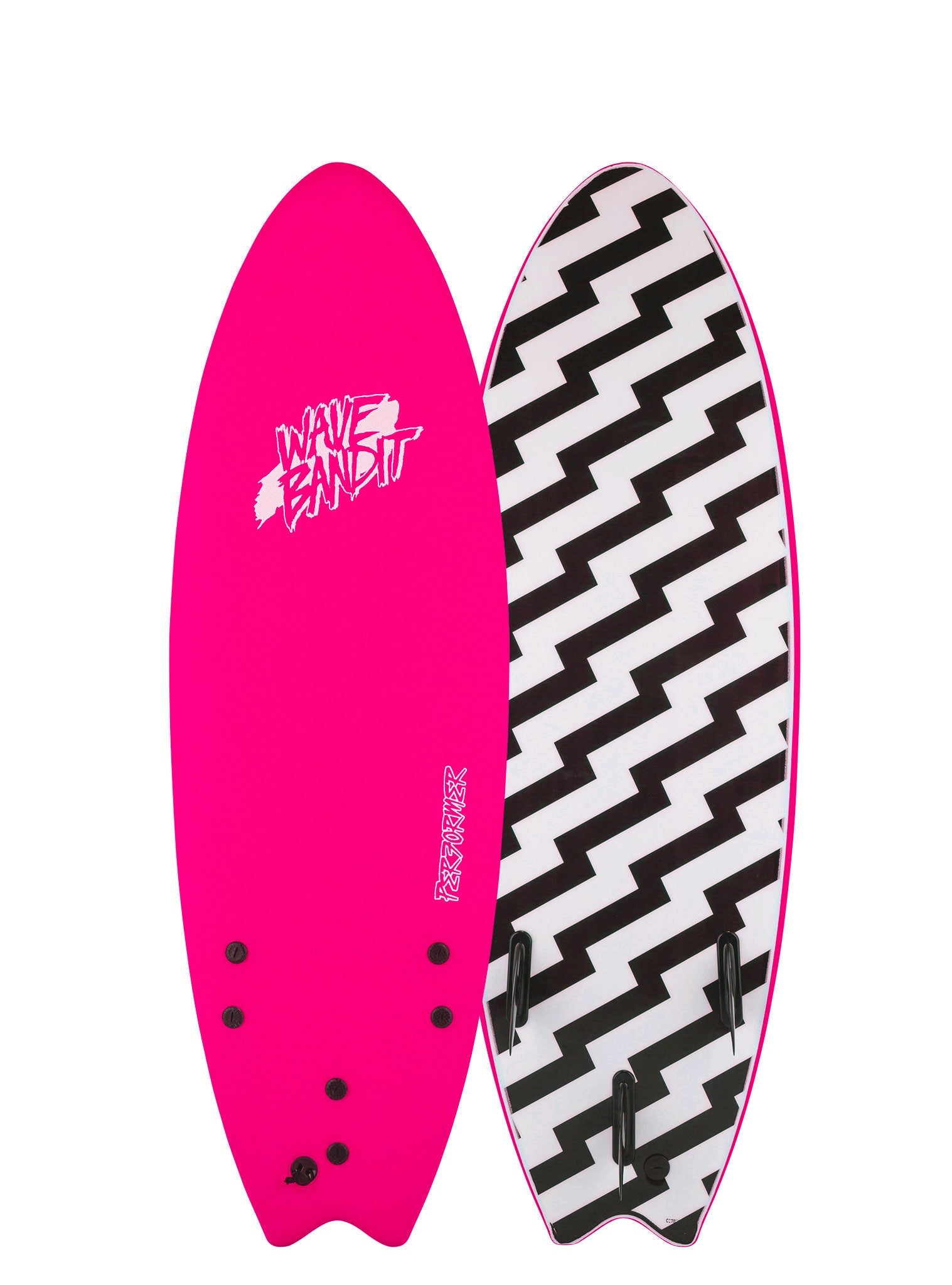 Wave Bandit Performer Tri-Fin Soft-Top Surfboard