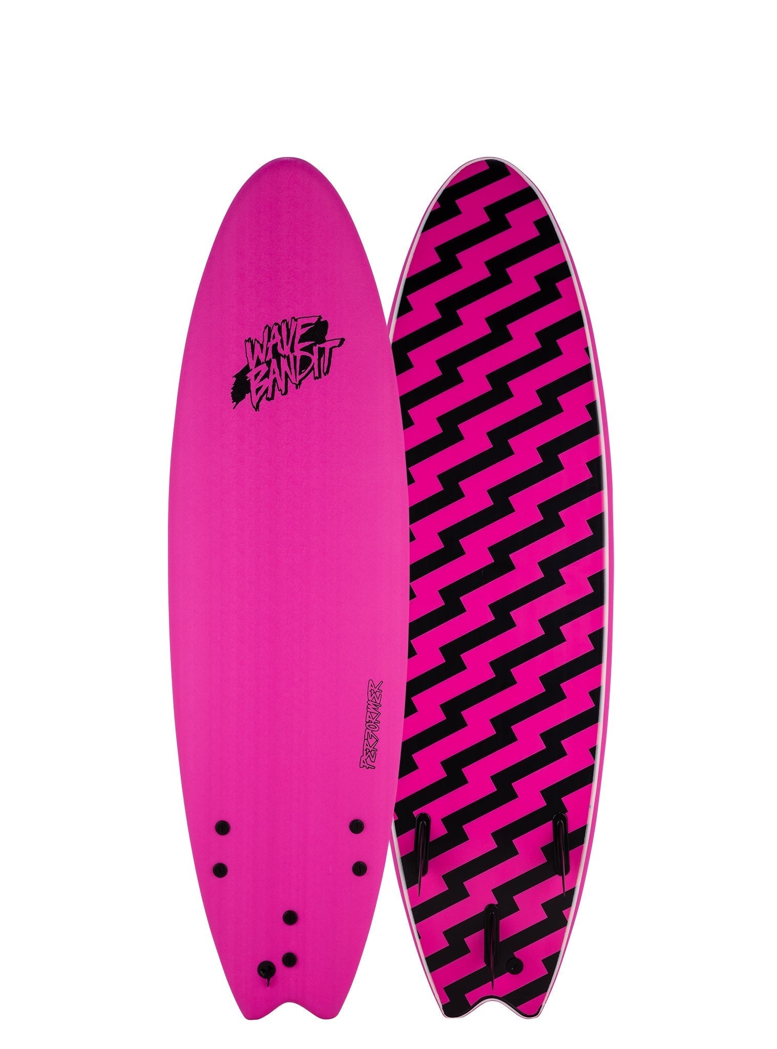 Wave Bandit Performer Tri-Fin Soft-Top Surfboard