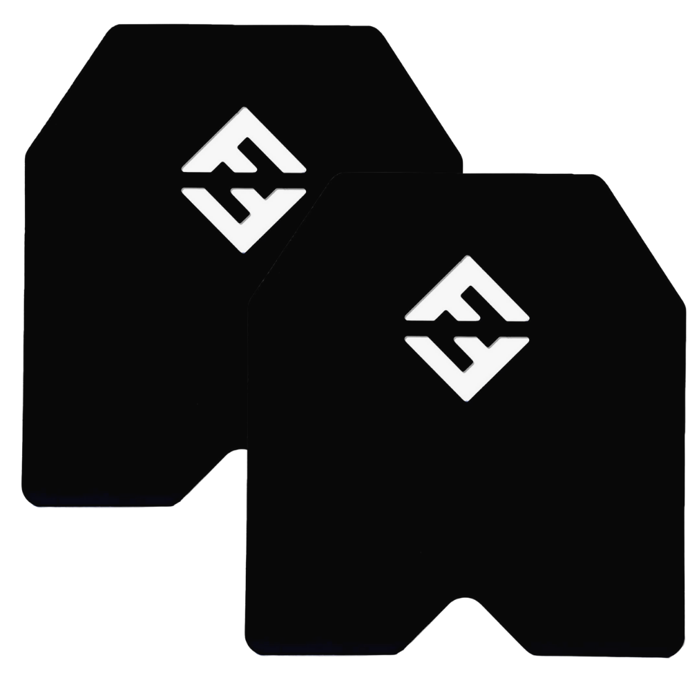 Weight Vest Plates - 13.75LB - 30lb Total Vest Weight by F and F Steel