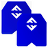 Weight Vest Plates - 23.75LB - 50lb Total Vest Weight by F and F Steel