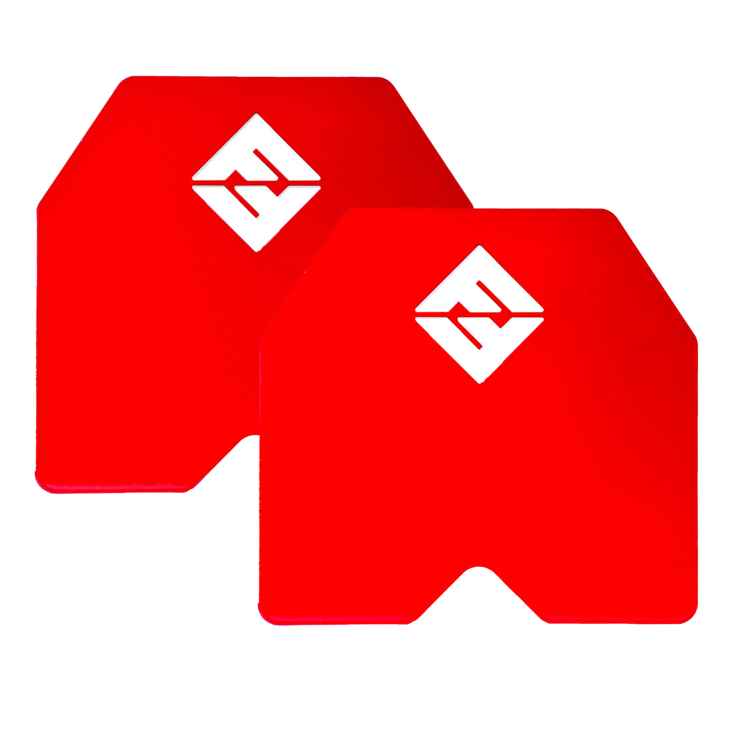 Weight Vest Plates - 5.75LB - 14lb Total Vest Weight by F and F Steel