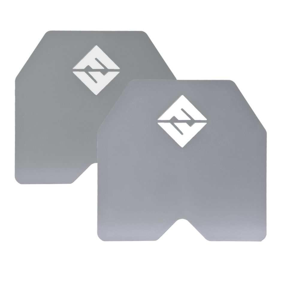 Weight Vest Plates - 8.75LB - 20lb Total Vest Weight by F and F Steel