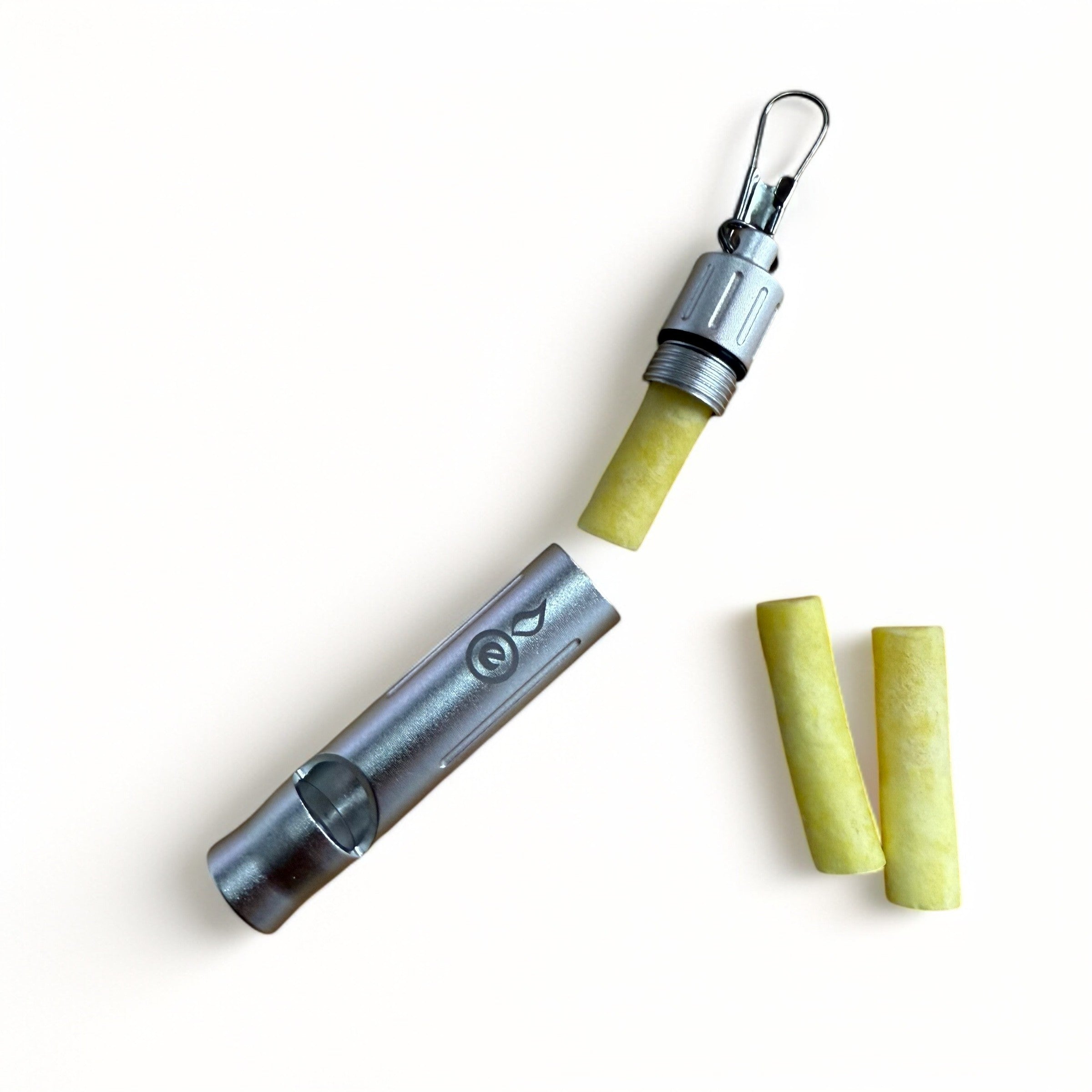 Outdoor Element Wombat Whistle - Emergency Whistle & Tinder Vial Kit