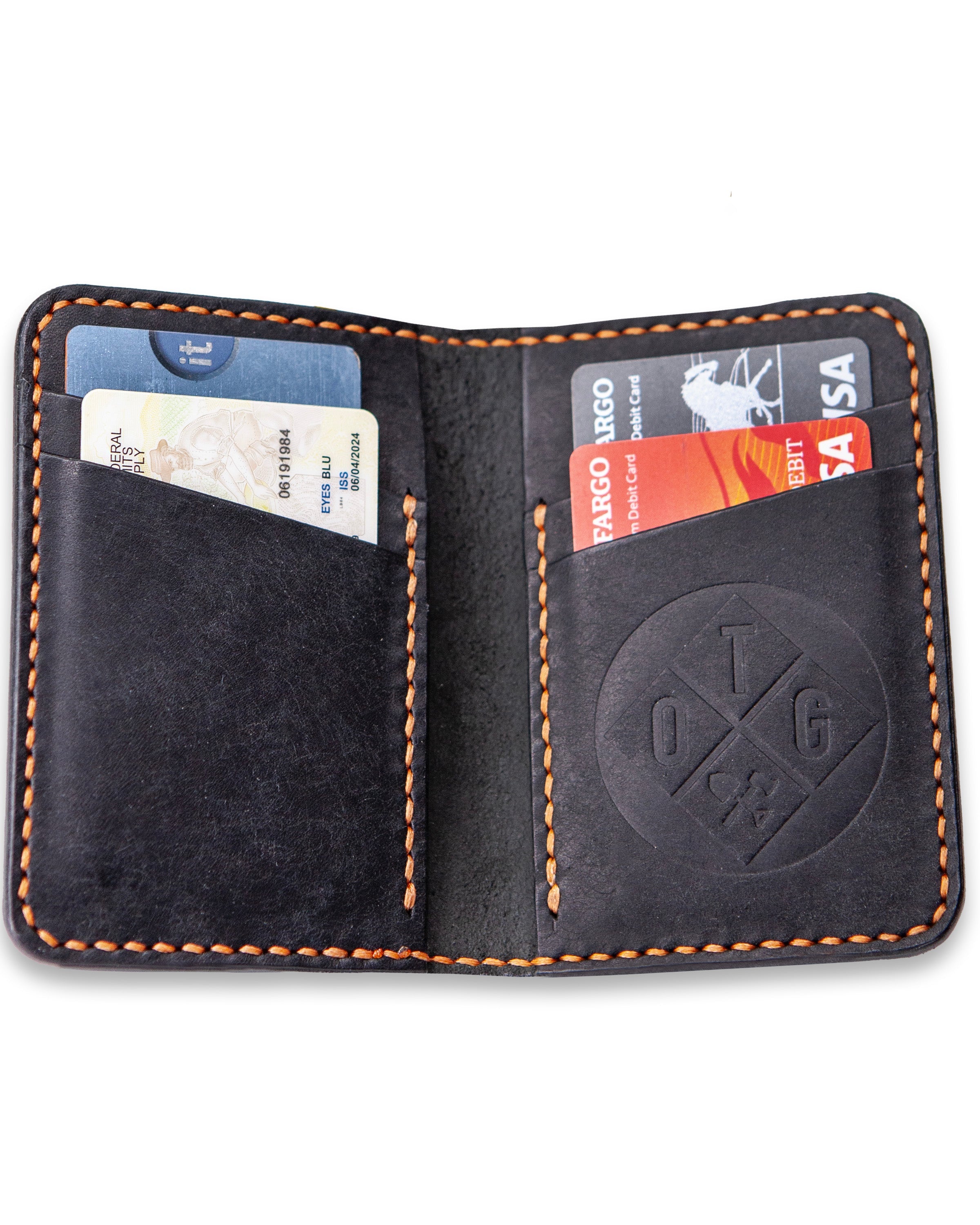 Off The Grid Surplus Borderland Leather Bifold Wallet