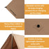 White Duck Sunshade Tarp 400
