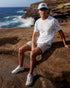 Tentree Sunrise Logo Elevation Hat - Undyed Nightfall