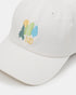 Tentree Urban Abstract Peak Hat - Undyed Misted Yellow