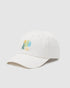 Tentree Urban Abstract Peak Hat - Undyed Misted Yellow