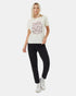 Tentree Women's Forest Map T-Shirt - Vintage White Plum Wine