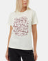 Tentree Women's Forest Map T-Shirt - Vintage White Plum Wine