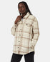 Tentree Women's Kapok Flannel Insulated Jacket - Vintage White Dark Taupe