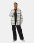 Tentree Women's Kapok Flannel Insulated Jacket - Vintage White Mineral Window Plaid