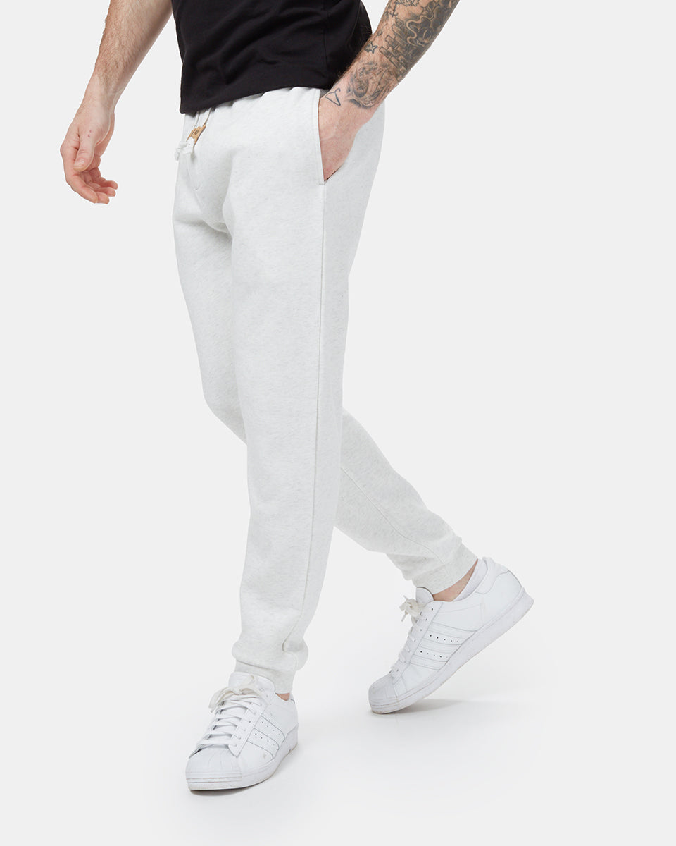 Tentree TreeFleece Atlas Sweatpant - Elm White Heather