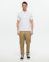 Tentree Men's Astir Polo - White Everyday Adventure Falcon