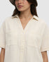 Tentree Women's Ashwood Shirt - White Oak