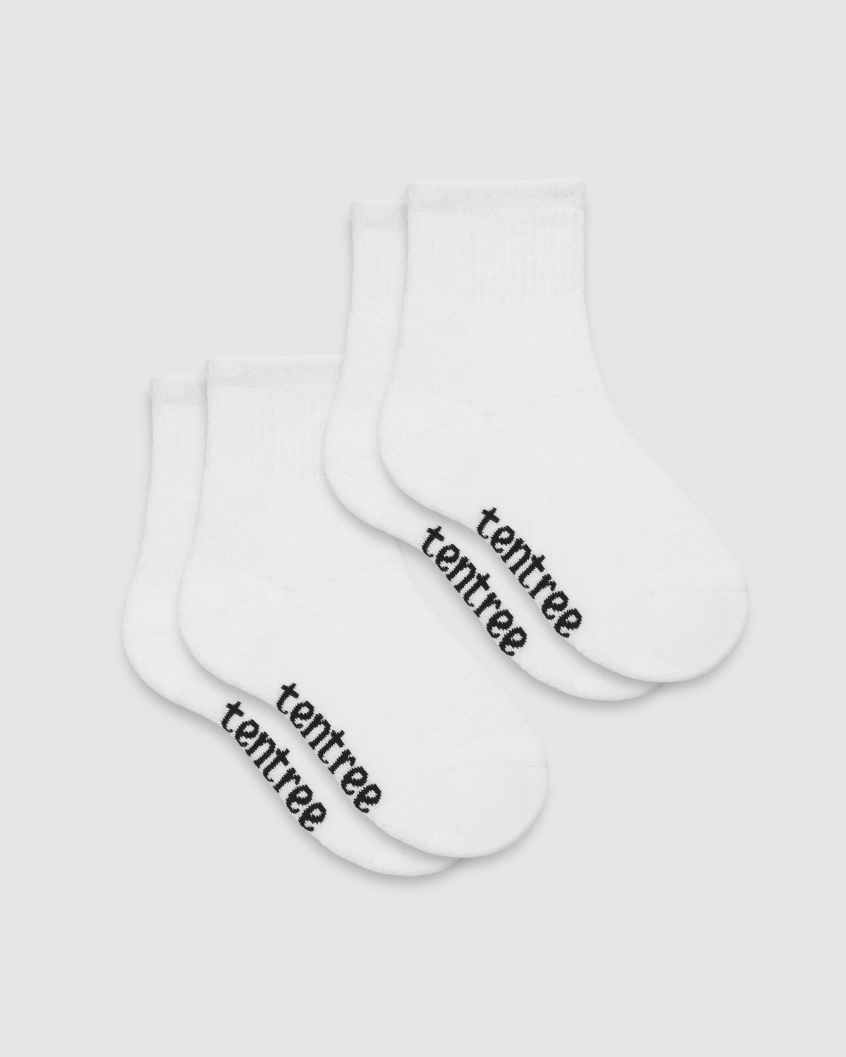 Tentree Cortes Socks (2-Pack) - White White