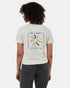 Tentree Women's Be Present T-Shirt - Cloud White Dress Blue