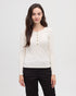 Tentree Women's Knowles Henley - Cotton White