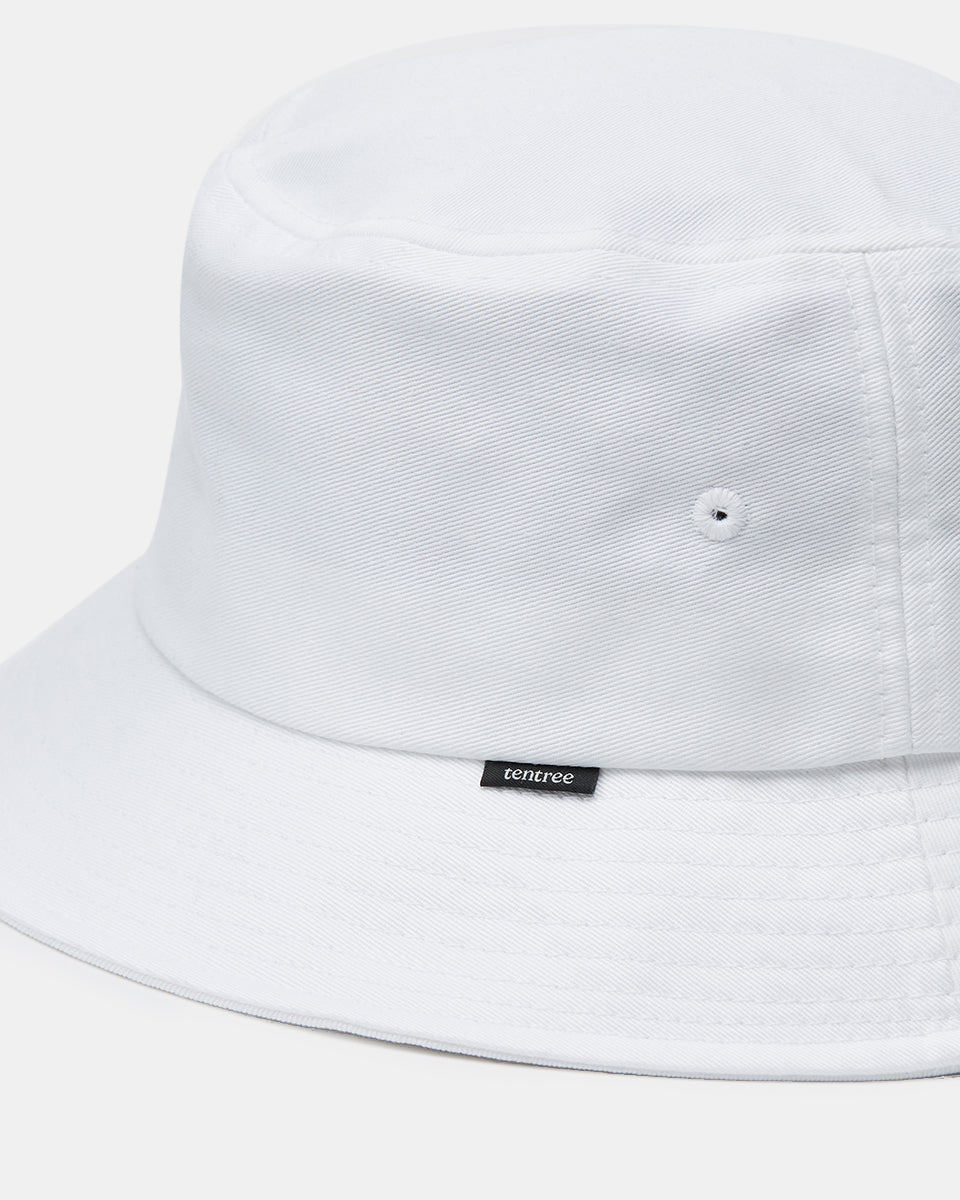 Tentree Bucket Hat - Elm White