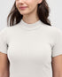 Tentree Women's Whitney Mockneck - Cotton White