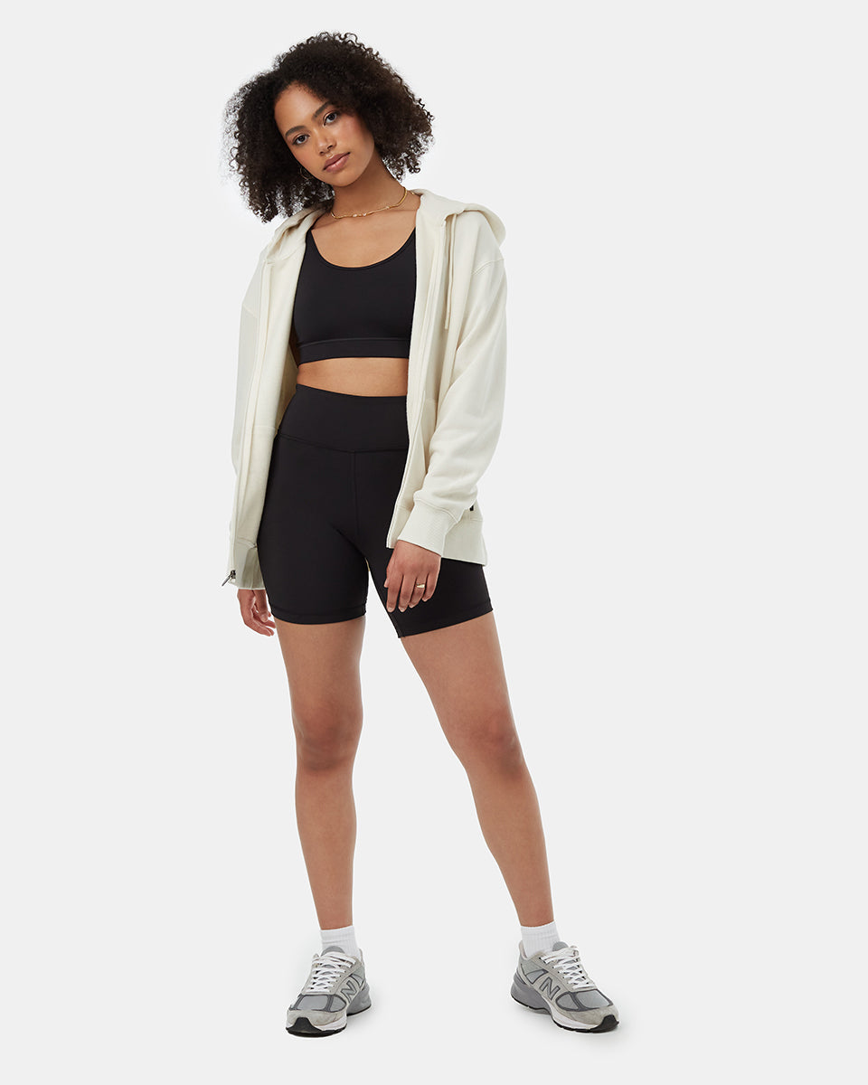 Tentree Women's TreeFleece Oversized Zip Hoodie - Undyed