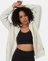 Tentree Women's TreeFleece Oversized Zip Hoodie - Undyed