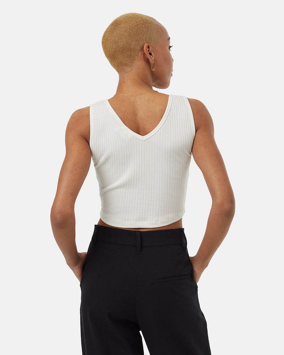 Tentree Combers Tank - White