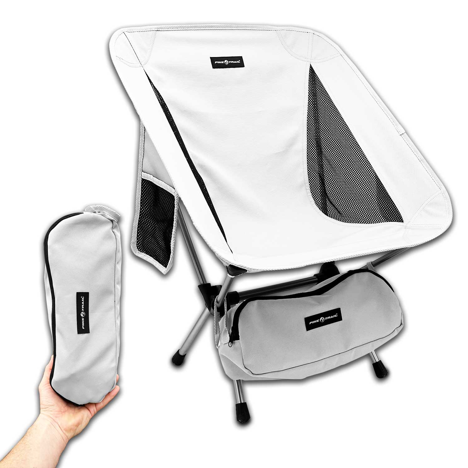 Pike Trail Ultralight Compact Outdoor Camping Tailgate Festival Beach Chair by Pike Trail