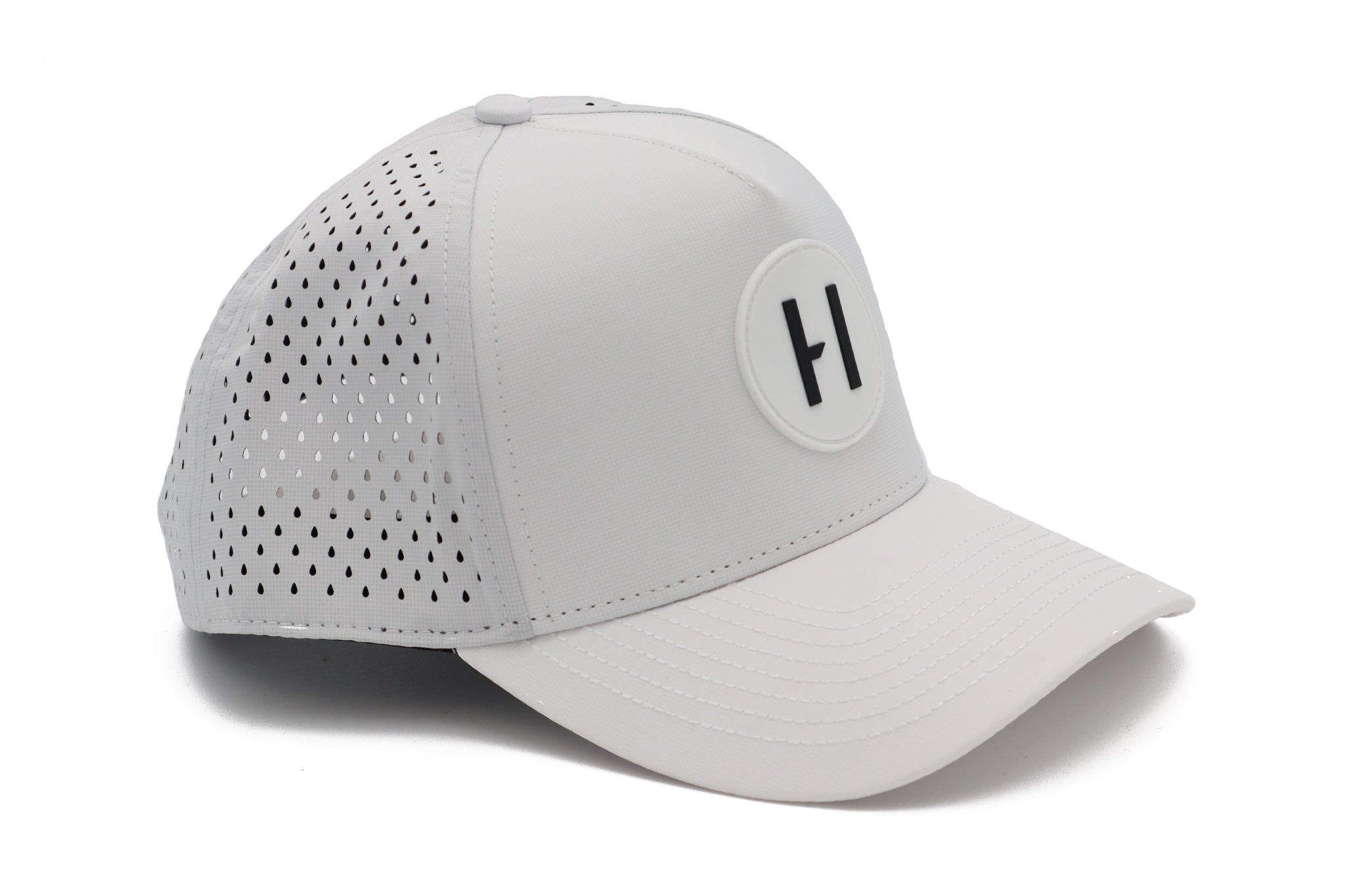 Havoc Curved White Havoc Hat — product view 1