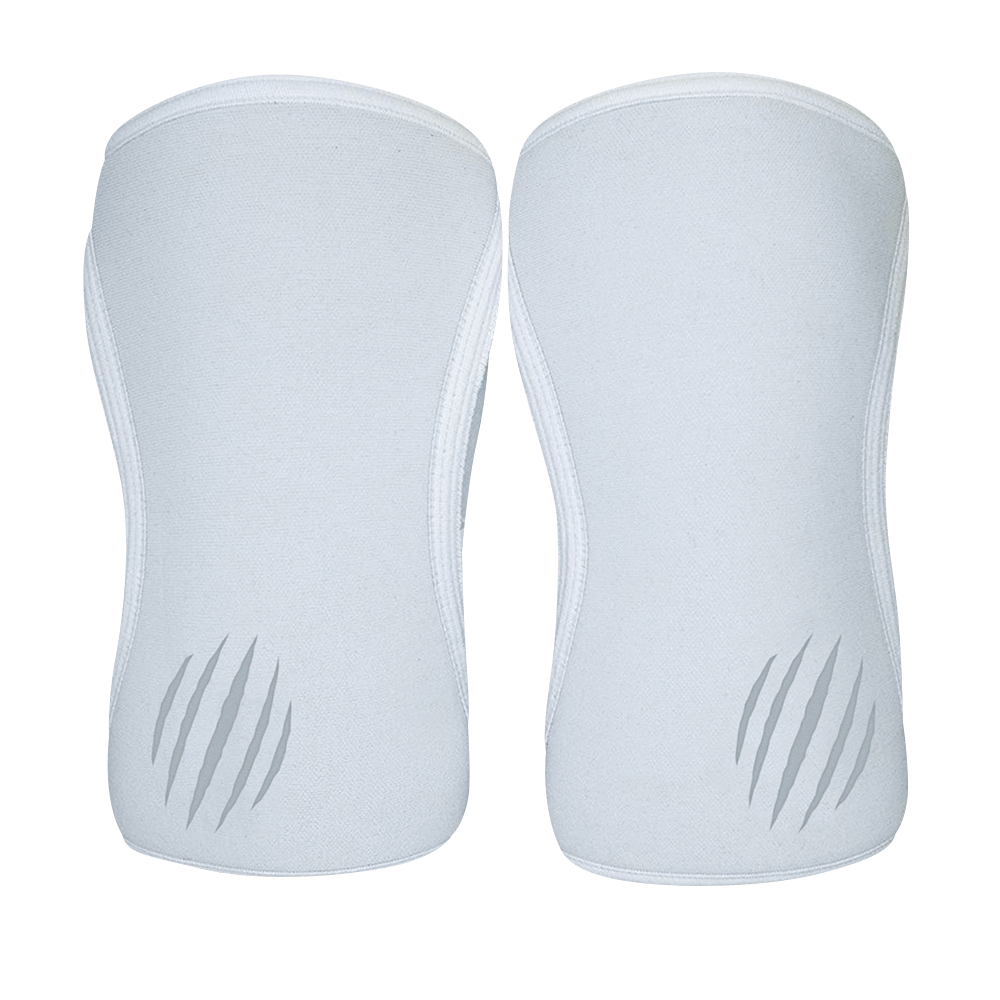 Bear KompleX Knee Sleeves- White by Bear KompleX