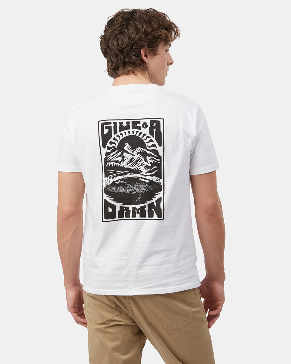 Tentree Give a Damn T-Shirt - White