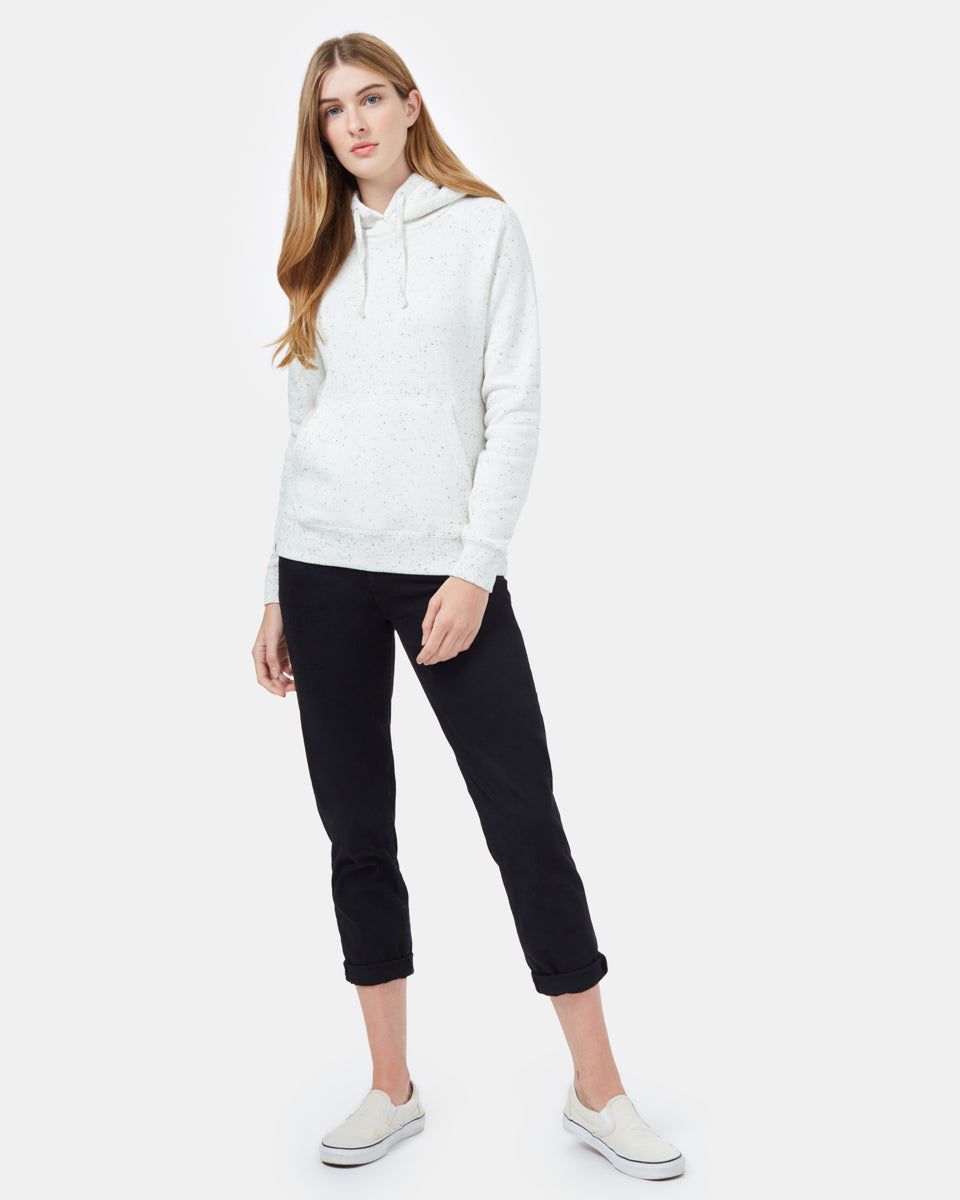 Tentree Speckled Hoodie - Cloud White Fleck
