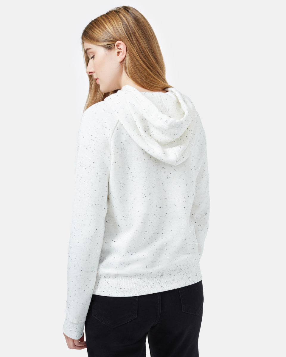 Tentree Speckled Hoodie - Cloud White Fleck