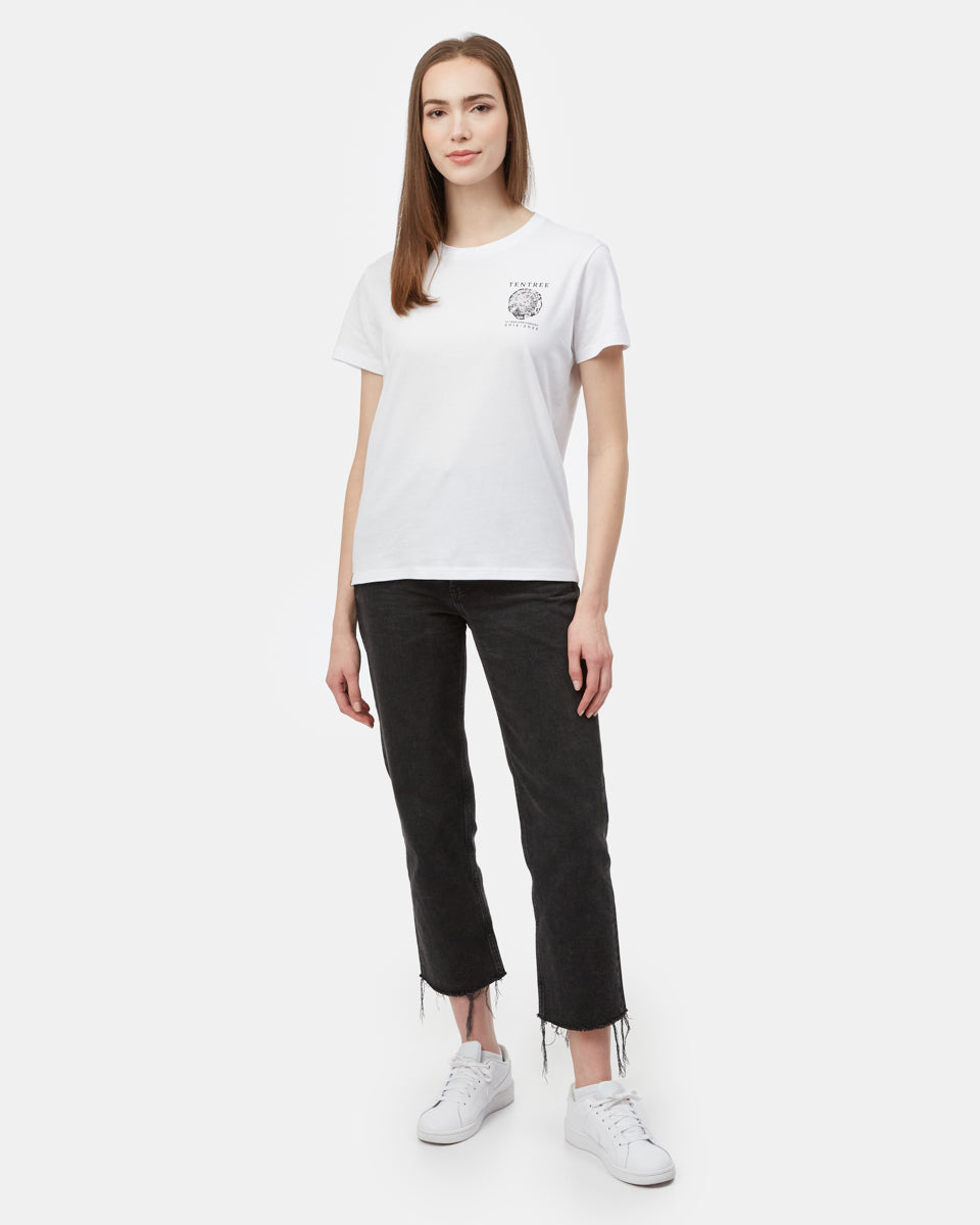 Tentree Ten Year T-Shirt - White