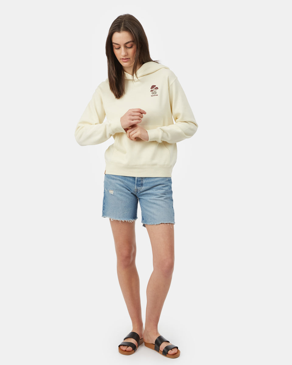 Tentree Mushroom Embroidery Hoodie - Afterglow