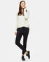 Tentree Highline V-Neck Sweater - Elm White Heather