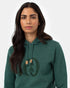 Tentree Women's Ten Hoodie - Hunter Green Heather
