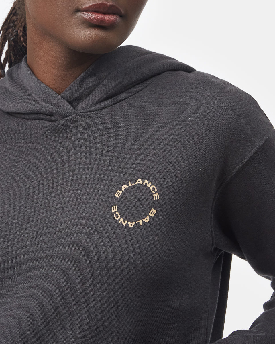 Tentree Women's Balance Hoodie - Graphite