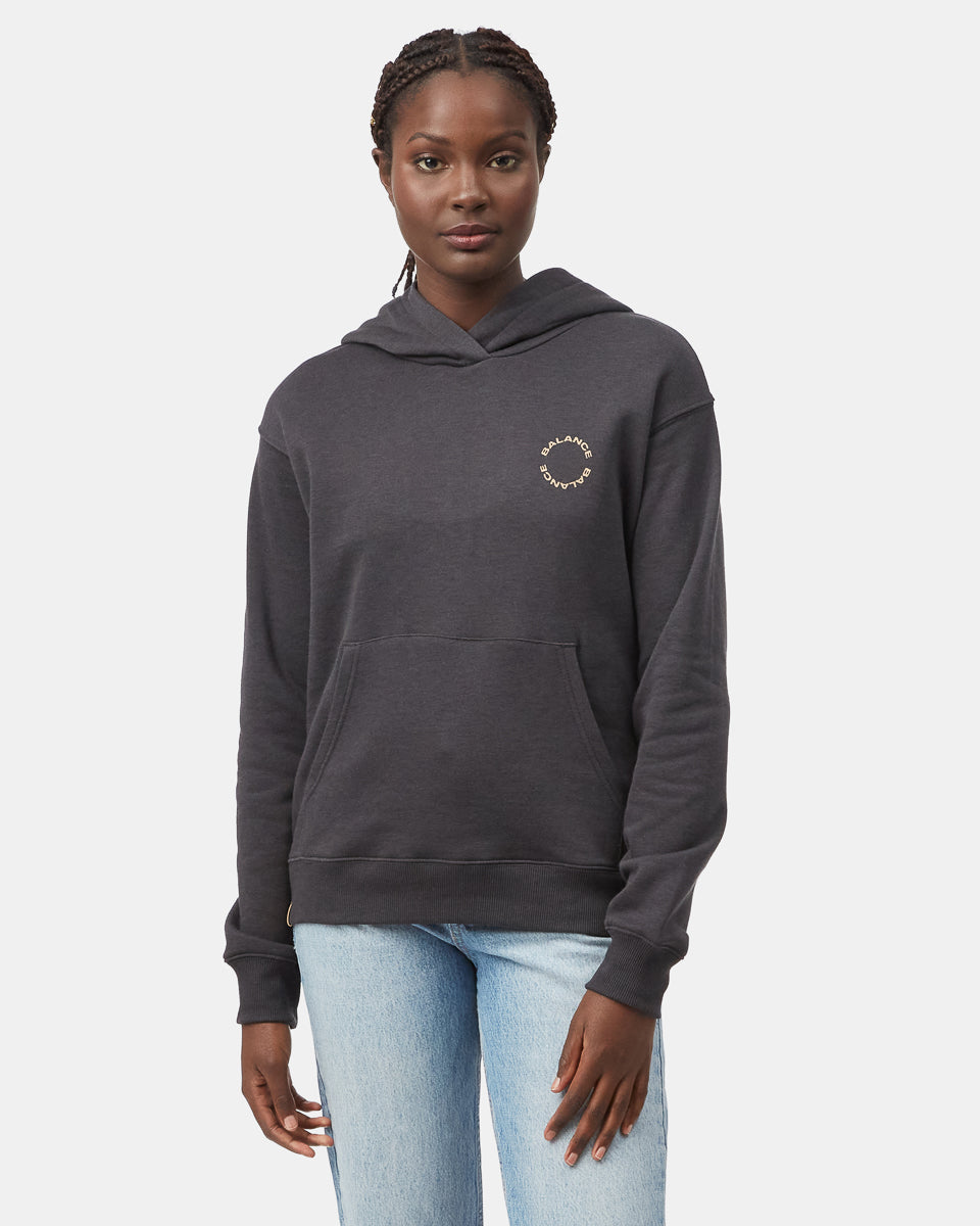 Tentree Women's Balance Hoodie - Graphite