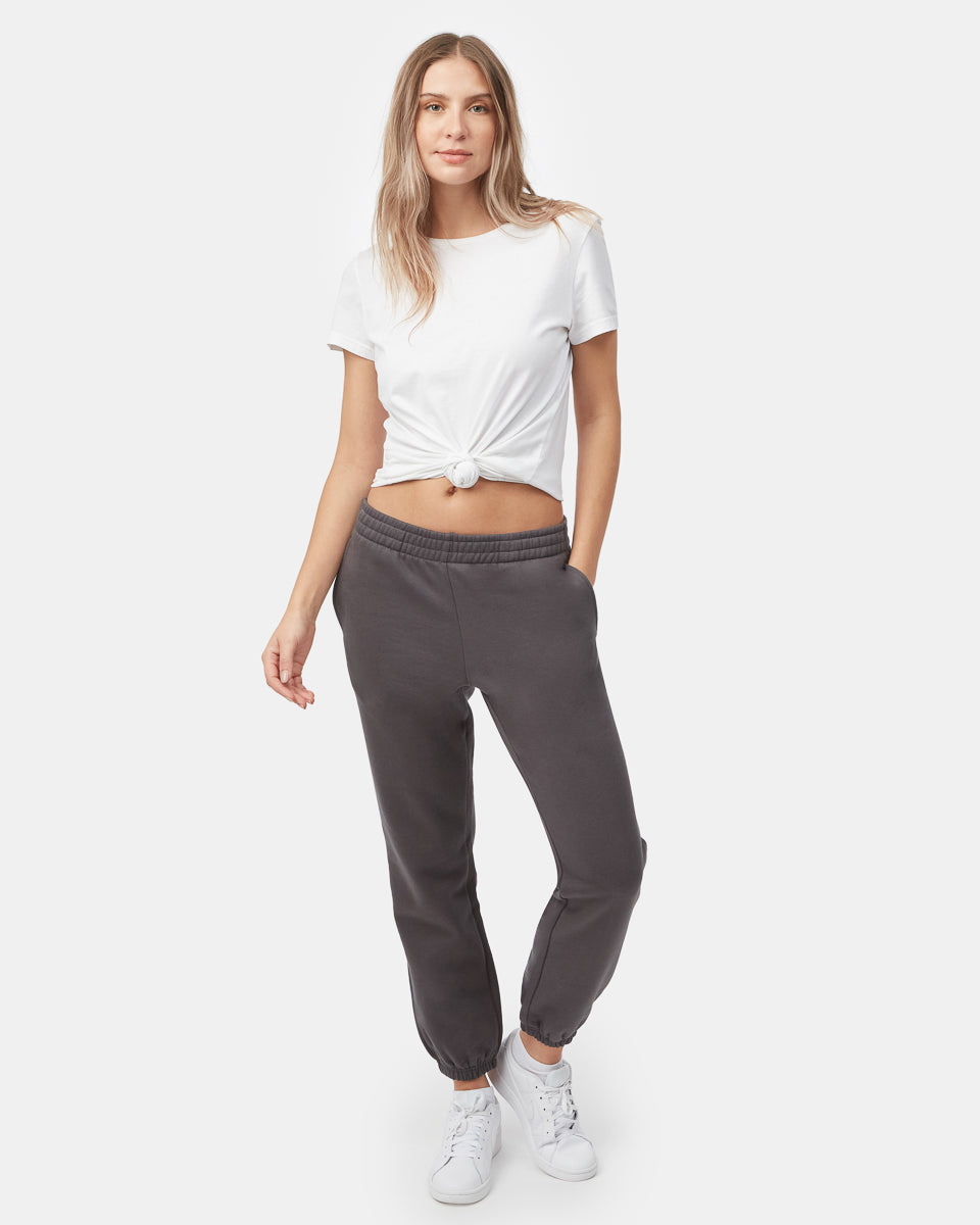 Tentree Women's Recycled Cotton Jogger - Graphite