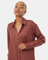 Tentree Women's Oversized Shirt Dress - Mesa Red